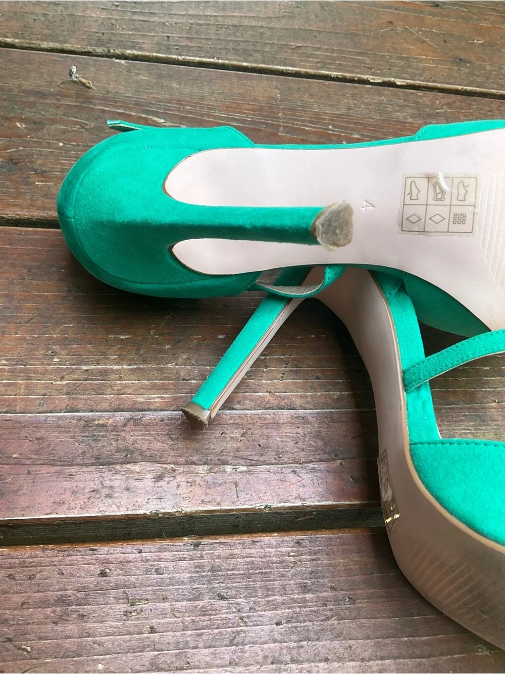 ASOS Bright Green Heels